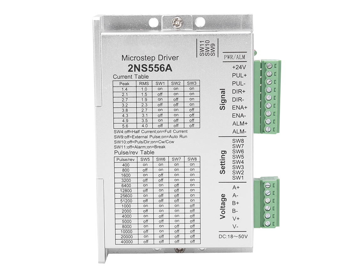 Driver De Motor De Passo 2 Fases Nema23 32 Bits Processamento Digital De Sinal 2ns556a