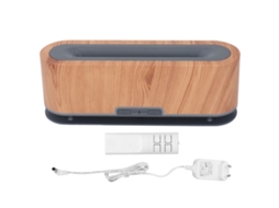 Umidificador de Aroma com Luz e 7 Cores, Difusor de Ar LAXISCREED