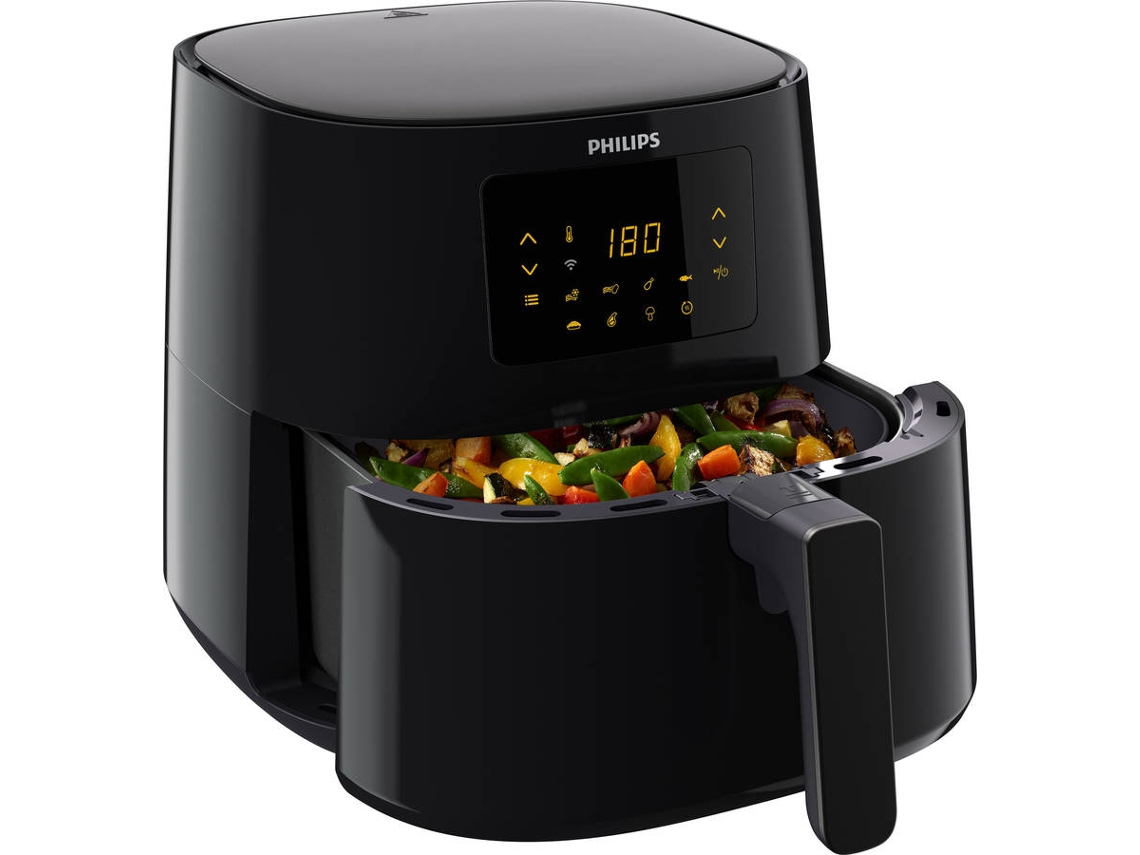 Fritadeira sem Óleo PHILIPS HD9280/90 Airfryer XL (6.2 L - Preto)