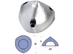 Ânodo Ogive Max Prateado 100 Mmtecnoseal