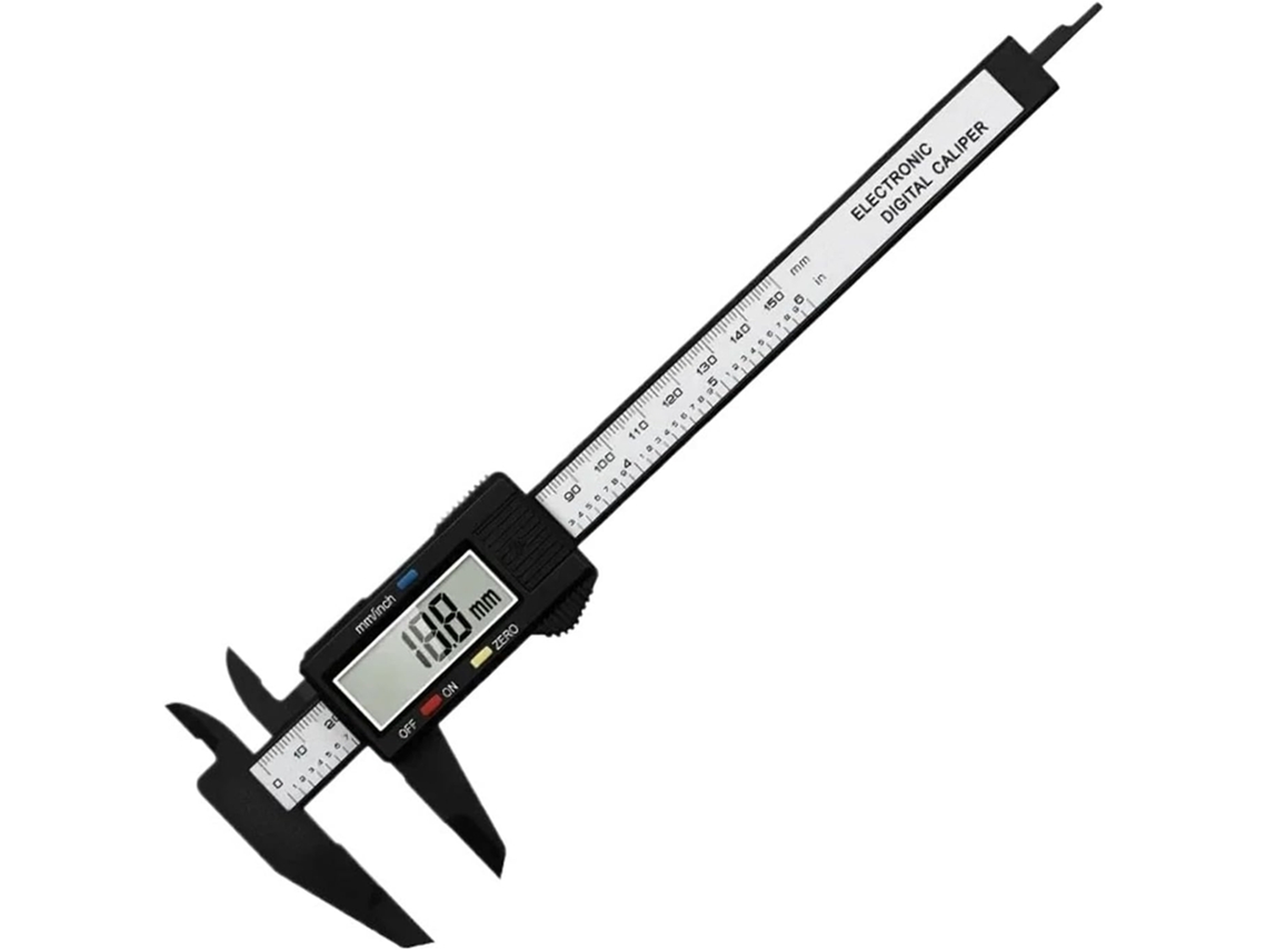 Paquímetro Digital Eletrônico, Vernier, Ferramenta De Medição, Régua