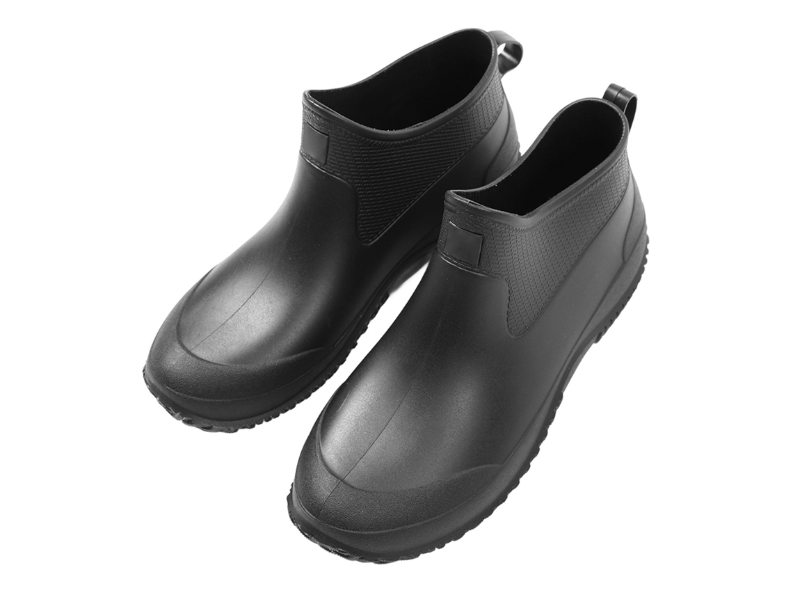 Botas de Chuva Masculinas Cano Curto Antiderrapante e Impermeável S/MARCA