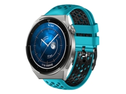 Pulseira De Silicone Respirável Bicolor Para Huawei Watch Gt3 Pro 46mm 22mm