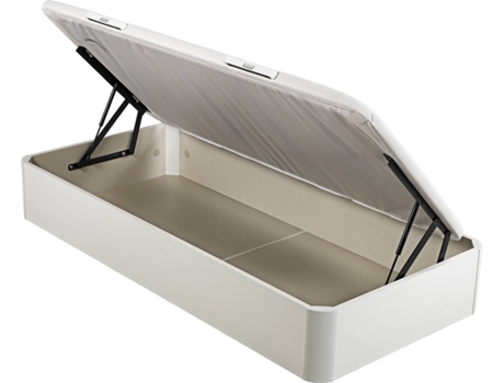 Canapé  Dobrável (Branco - Madeira - 105x190cm)
