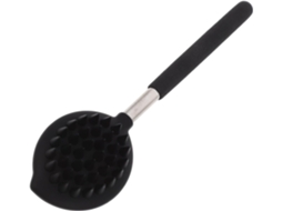 Lurelia Acessório De Duche Com Escova De Silicone Para Banho, Cabo Longo, Dupla Face E Pega Ergonómica, Uso Diário Confortável
