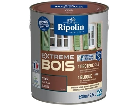 Proteção Extrema Para Madeira Teca Satin 2,5 L Ripolin