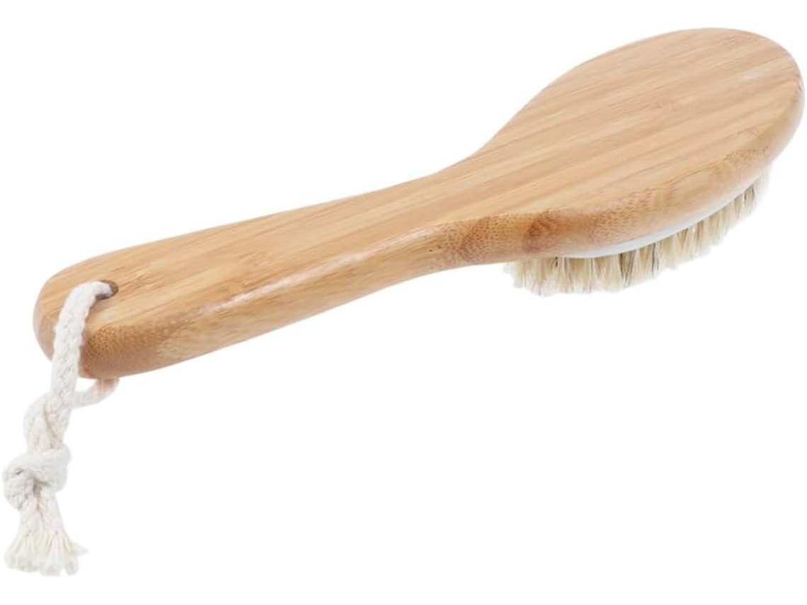 Escova De Banho Soimiss Com Cabo E Esferas Esfoliantes, Ferramenta De Limpeza Corporal, Escova De Massagem