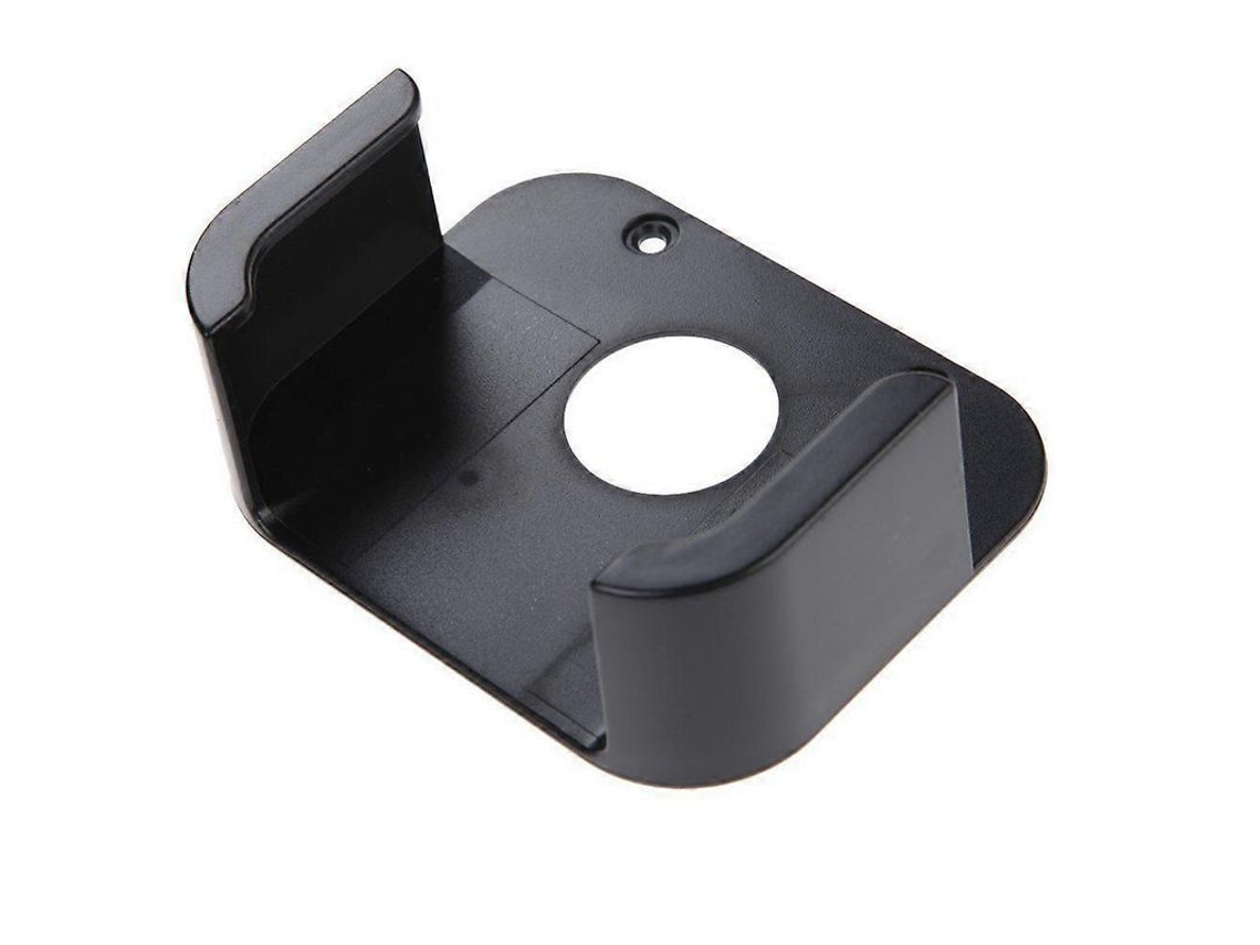 Suporte Para Apple Tv 1/2/3/4 E 4k Em Abs Preto Instalação Com Parafusos Ou Adesivo Duplo Face