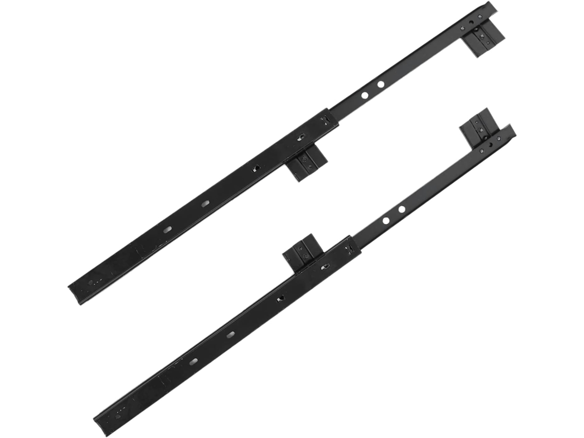 Suporte Multifuncional Para Teclado Com Trilho Deslizante Ajustável, Preto, 27cm De Largura, Para Escritório