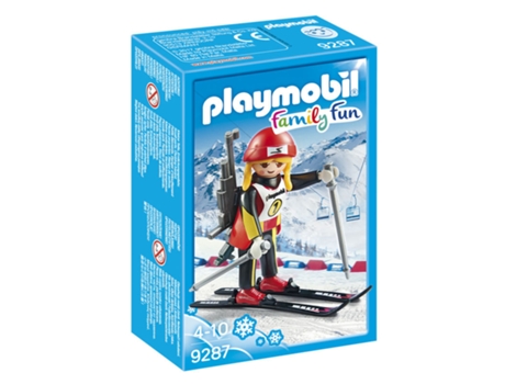 PLAYMOBIL Family Fun:  Atleta Feminina 9287 (Idade mínima: 4)