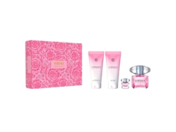 Conjunto Versace Bright Crystal Eau De Toilette 90 Ml Mulher