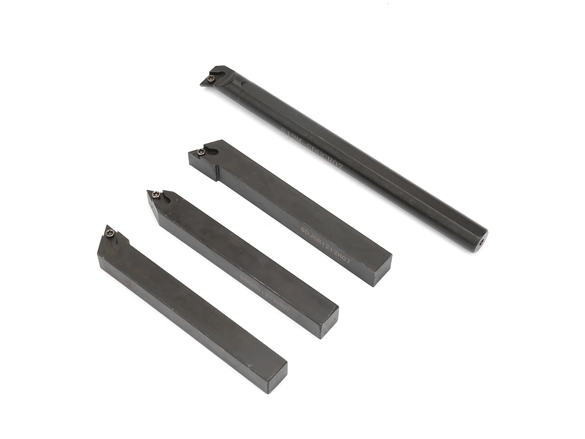 Suporte De Ferramenta De Torneamento Com 4 Inserts