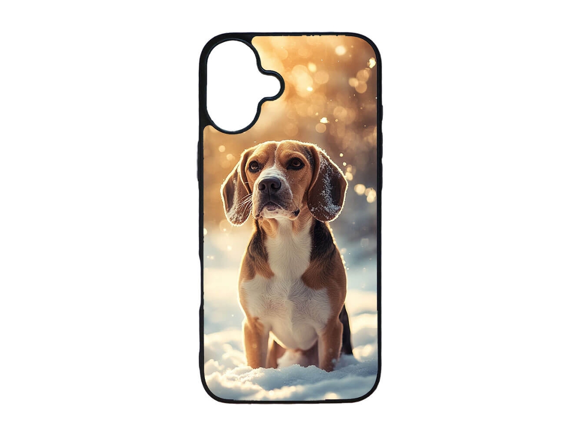 Capa Para Iphone 17 Com Estampa De Beagle