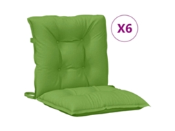 Lowback Chair Cushion, Lowback Chair Cushions Vidaxl Verde Tecido (100 X 50 X 7 Cm)