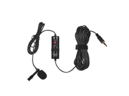 2026 micrófono Lavalier Andoer Condensador Omnidireccional para Smartphone, Cámara Dslr Y Grabadora Con Protector Antiviento