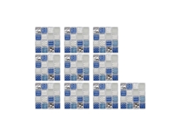 Jogo com 10 Adesivos Decorativos 3d LAXISCREED