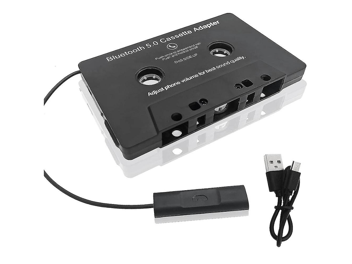 Adaptador Universal Bluetooth 5.0 Para Cassete, Conversor De Fita Para Carro, Adaptador De Música Estéreo Auxiliar Para Cassete