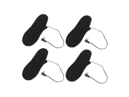 4 Pcs Inserto Aquecedor Elétrico Recarregável Usb Inverno | S/MARCA
