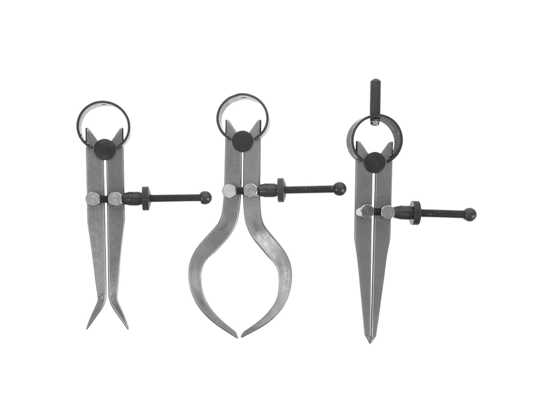 Compasso De 10 Cm (4 Polegadas) Para Marcenaria - Desenho 10 -