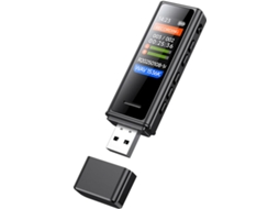 Coolhood Leitor Mp3 Portátil Usb Com Supressão De Ruído Para Viagens E Assuntos, Utilização Fácil