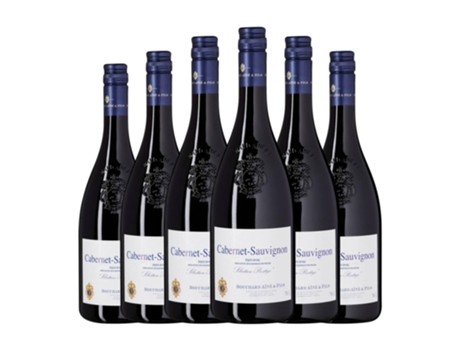 Vinho BOUCHARD AINÉ Sélection Prestige Cabernet Sauvignon Vin de Pays d'Oc (0.75 L - 6 Unidades)