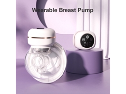 Primerox bomba de Leite Portátil Elétrica Sem Mãos 3 Modos 9 Níveis Silicone 26mm 150ml