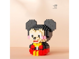 Boneco GAATPOT Diy Cartoon Doll Stellalou Linabell Mini Bricks Cartoon Anime Figures Model Series Building Blocks Educational Toy For Children