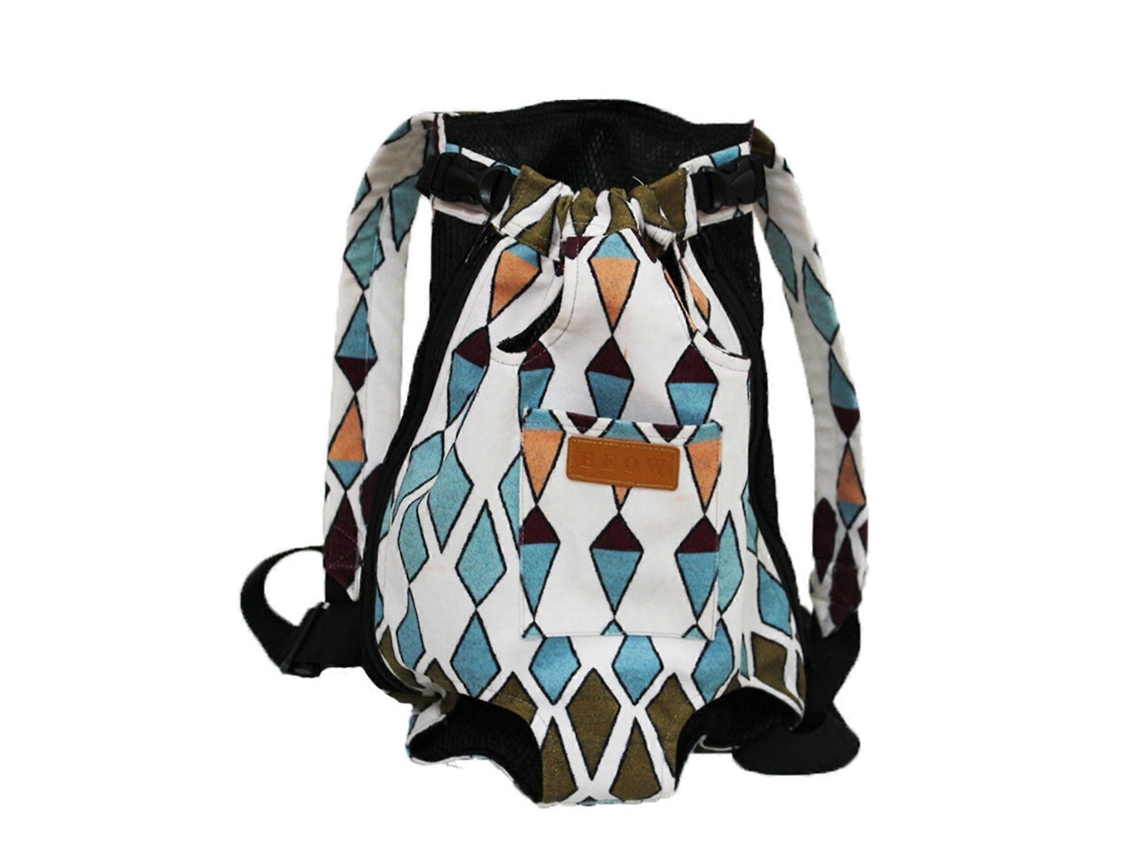 Mochila Para Cães E Gatos Com Orifício Para O Rabo E Fecho De Zíper, Ideal Para Camping, Caminhadas E Viagens.