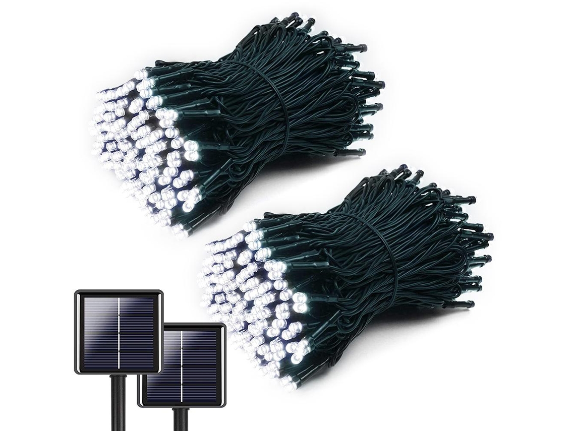 Laxiscreed - Luzes Solares De Cordão À Prova De Água Para Decoração Exterior E Ambientes Externos