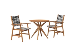 Garden Dining Set, Garden Dining Sets Vidaxl Marrom Madeira De Acácia (85 X 75 Cm)