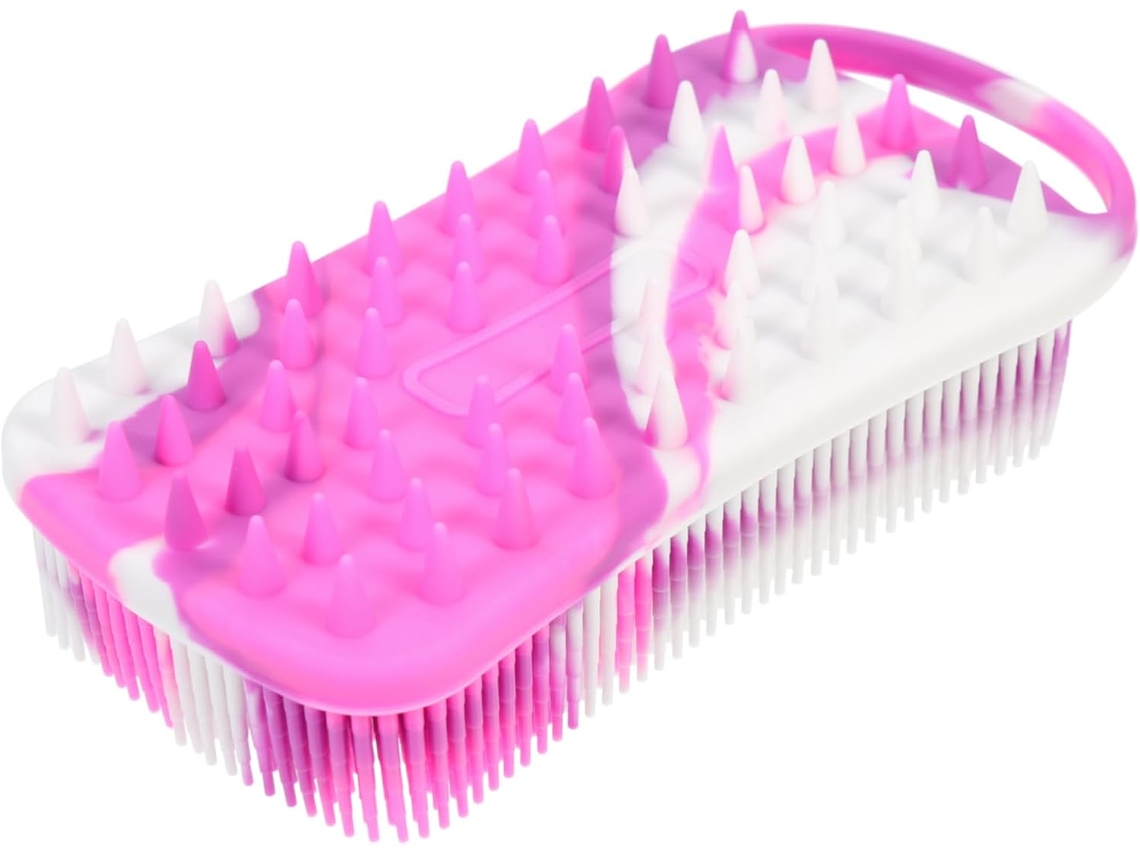 Escova Corporal De Silicone Vicasky Esfoliante Massageadora Esponja Para Cabelo Bucha Banho Limpeza Da Pele