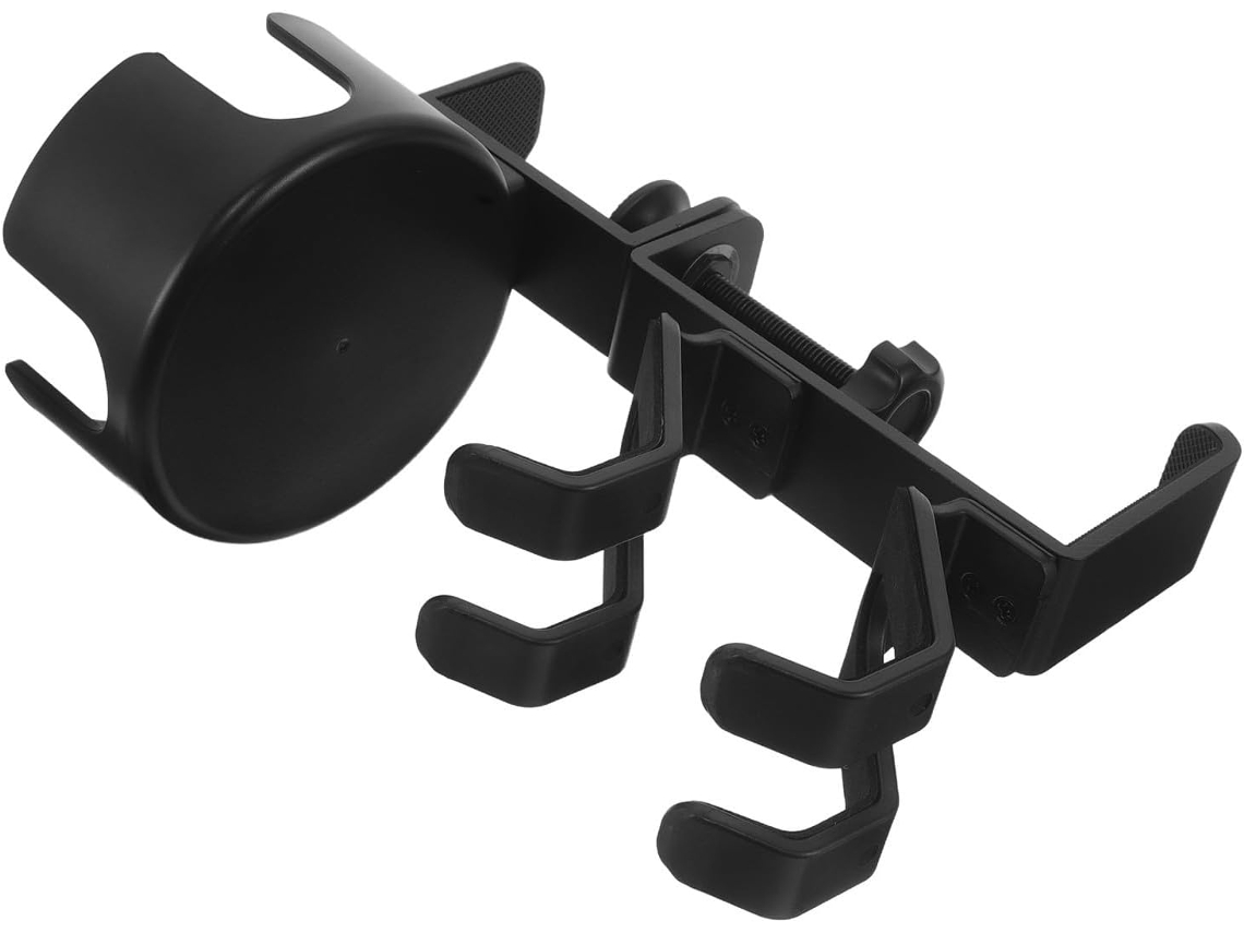 Support De Casque Audio Multifonction En Abs Avec Porte-gobelet Rotatif Et Crochet, Organisateur De Bureau