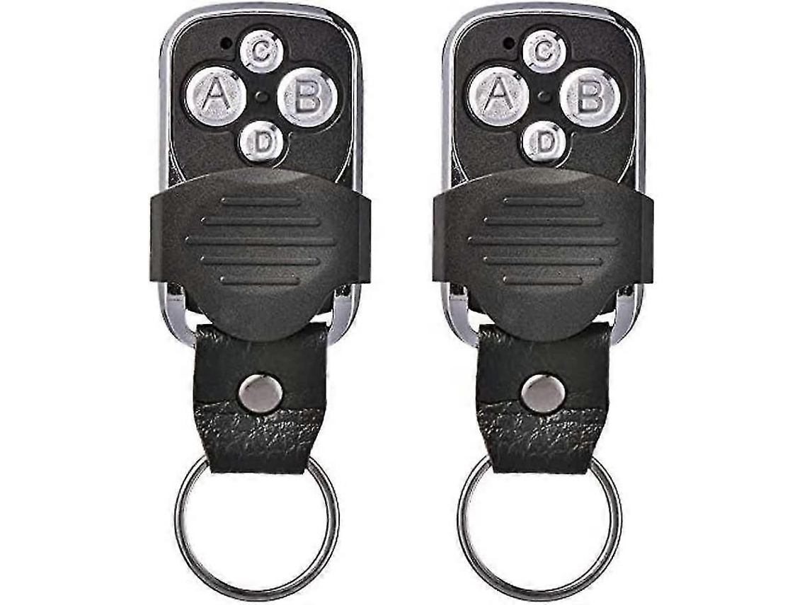 Controle Remoto Universal Para Porta De Garagem, 2 Unidades, Clonagem Elétrica, Chaveiro Universal, Controle Remoto 433mhz Para Portão De Garagem