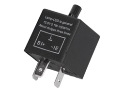 Relé Piscante LED 12V 10A Ajustável Anti-piscada CF13JL02 S/MARCA