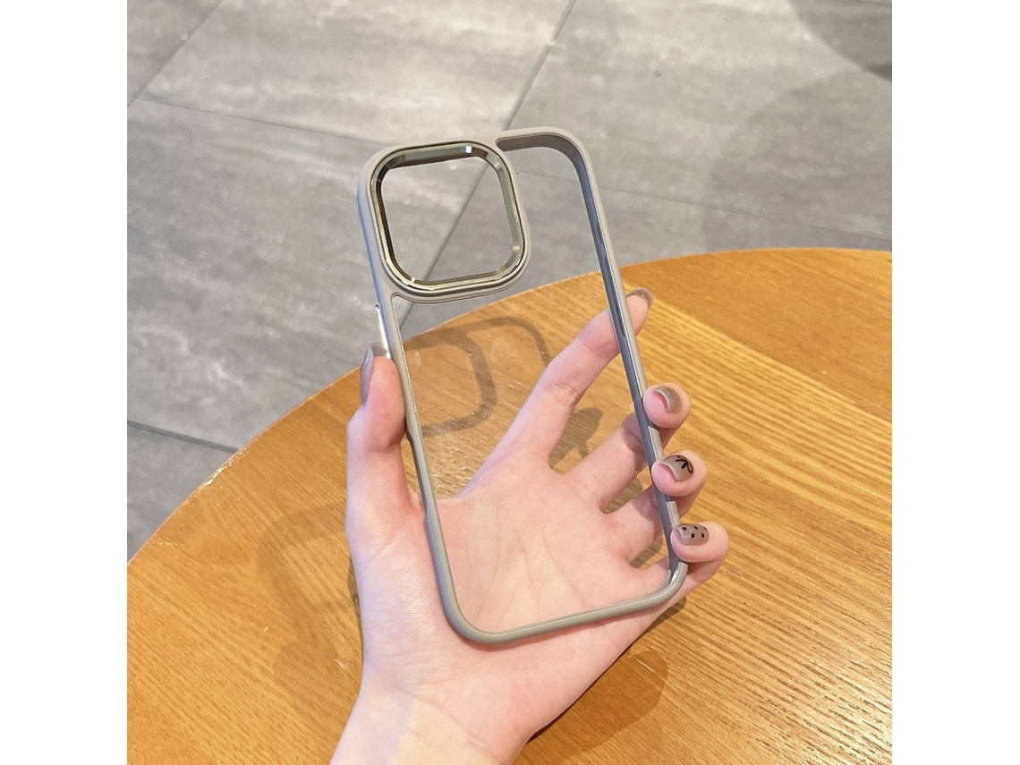 Capa Para Iphone 17 Pro Max Titanium Gold Shield Com Proteção Total, Transparente E Resistente A Impactos.
