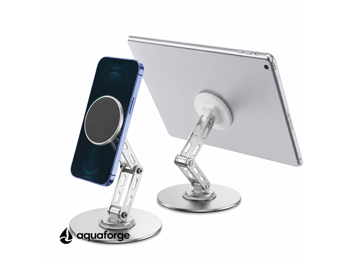 Suporte De Mesa Para Telemóvel Magnético Ajustável
