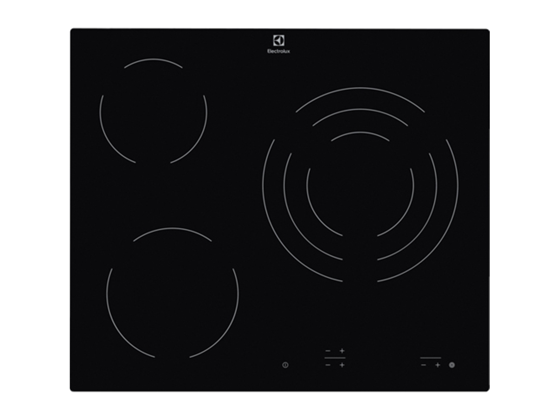 Placa vitrocerâmica ELECTROLUX EHF6232IOK (elétrica - 59 cm - preto)