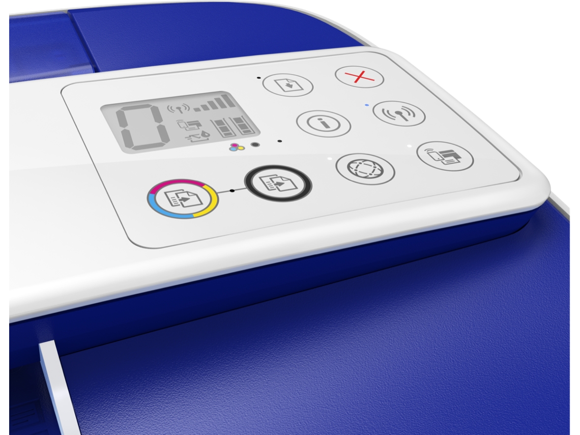Impressora HP DeskJet 3760 (Multifunções - Jato de Tinta - Wi-Fi - Instant Ink)