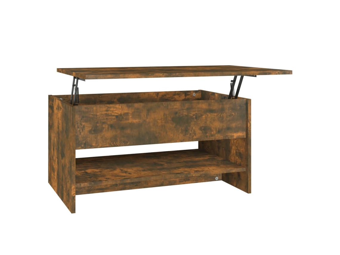 Coffee Table, Coffee Tables Vidaxl Marrom Madeira Processada (80 X 50 X 41.5 Cm)