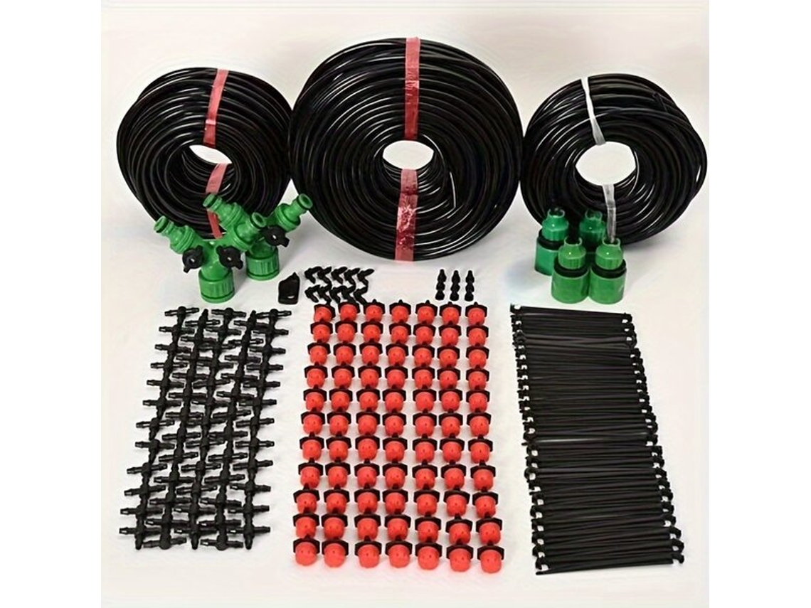 Sistema De Irrigação Por Gotejamento Ajustável Para Plantas De Jardim Pickifypunnyb Slo Slowmoose