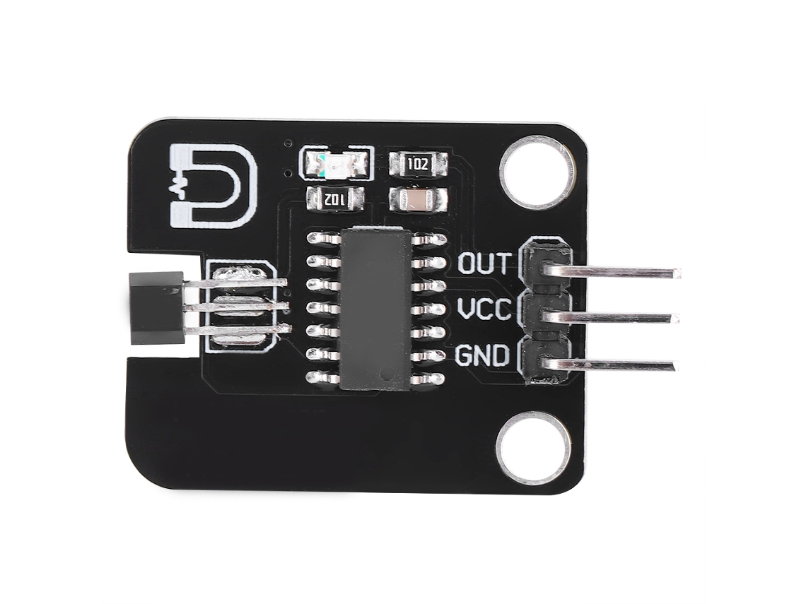 Módulo Sensor Hall 5v Com Saída De Pulso Digital Para Carro Robô Inteligente 3144