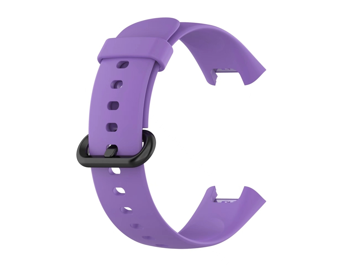 Lurelia Pulseira De Substituição Silicone Em Cor Sólida, Compatível Com Redmi Watch 2 Lite, Roxo Claro