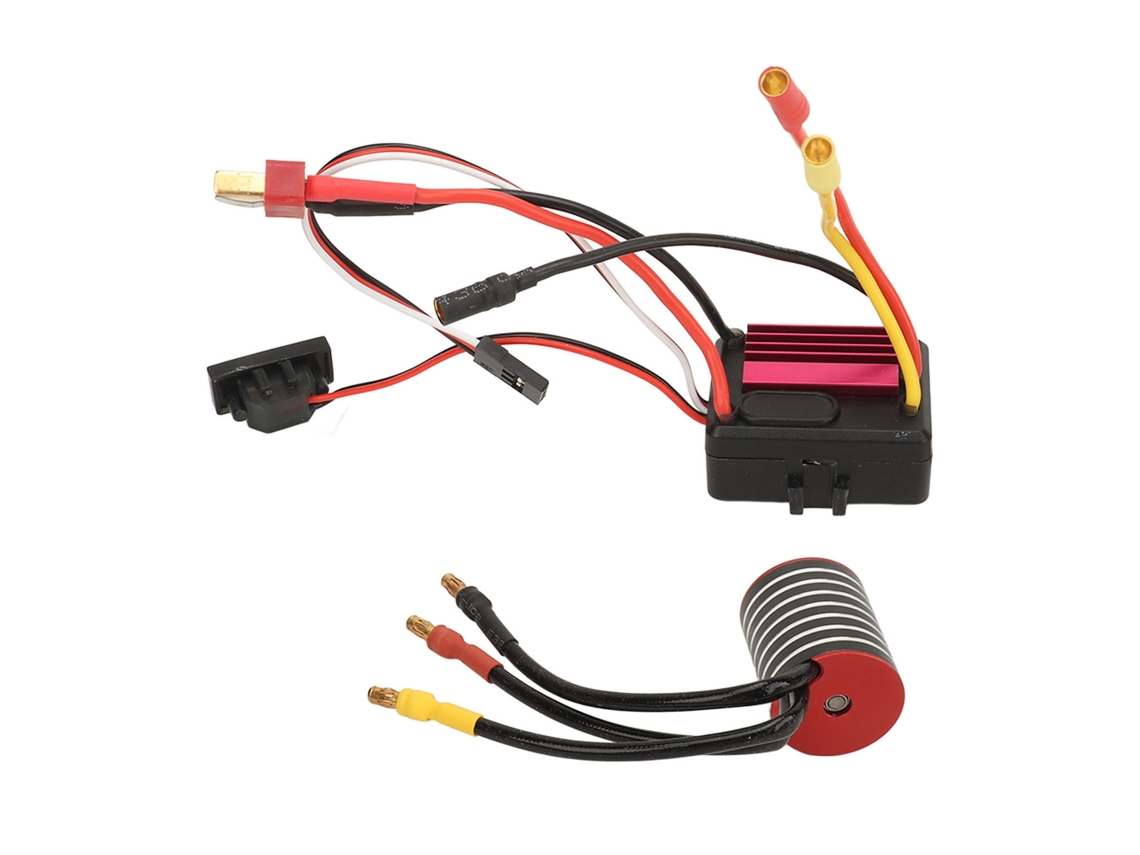 Mali kit Motor Brushless 2430 35a Esc para Carros Rc 1/16 1/18 Traxxas Wltoys Tamiya Hsp 6300kv