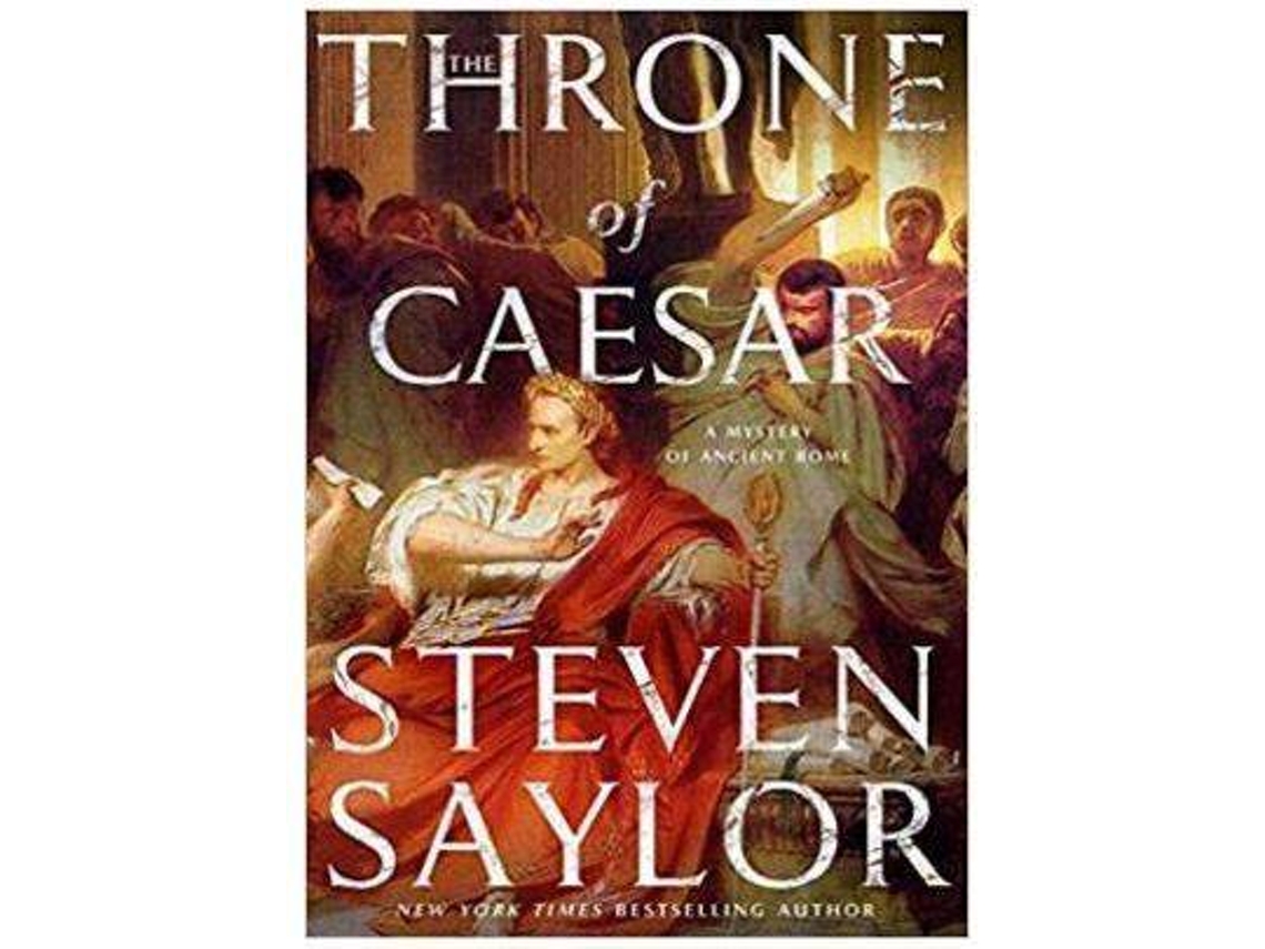 Livro O Trono de César de Steven Saylor (Português)