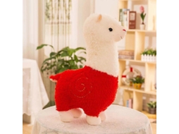 Pelúcia Lhaca Macia 11 Polegadas, Poliéster Super Macio Textura De Marshmallow, Conforto Para Viagem E Dormir, Presente Ideal Feriados Aniversário