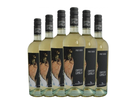 Vinho branco DI CAMILLO Contessa Camilla Pinot Cinza Abruzzo (0.75 L - 6 Unidades)