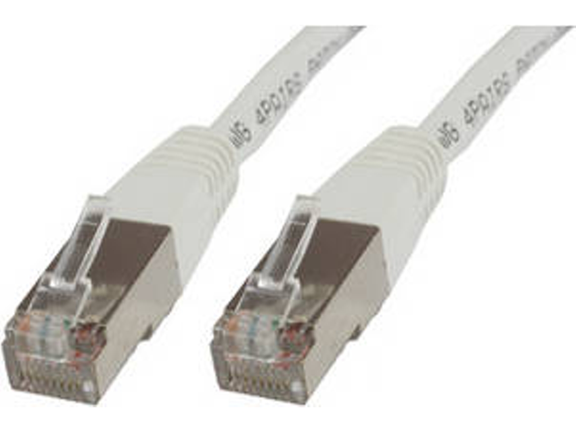Cabo de Rede MICROCONNECT (RJ45 - 1.5 m - Branco)
