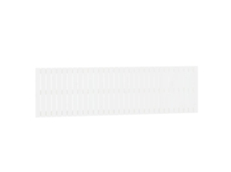 Cabeceira de Parede Madeira de Pinho Maciça Branco MAISON EXCLUSIVE (204x60 cm)