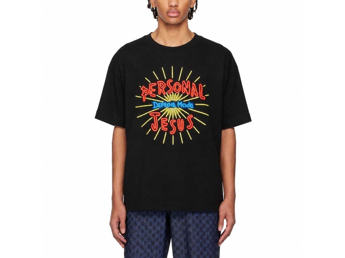 Depeche Mode Neon Personal Jesus T-shirt Unisex Adults Size:l