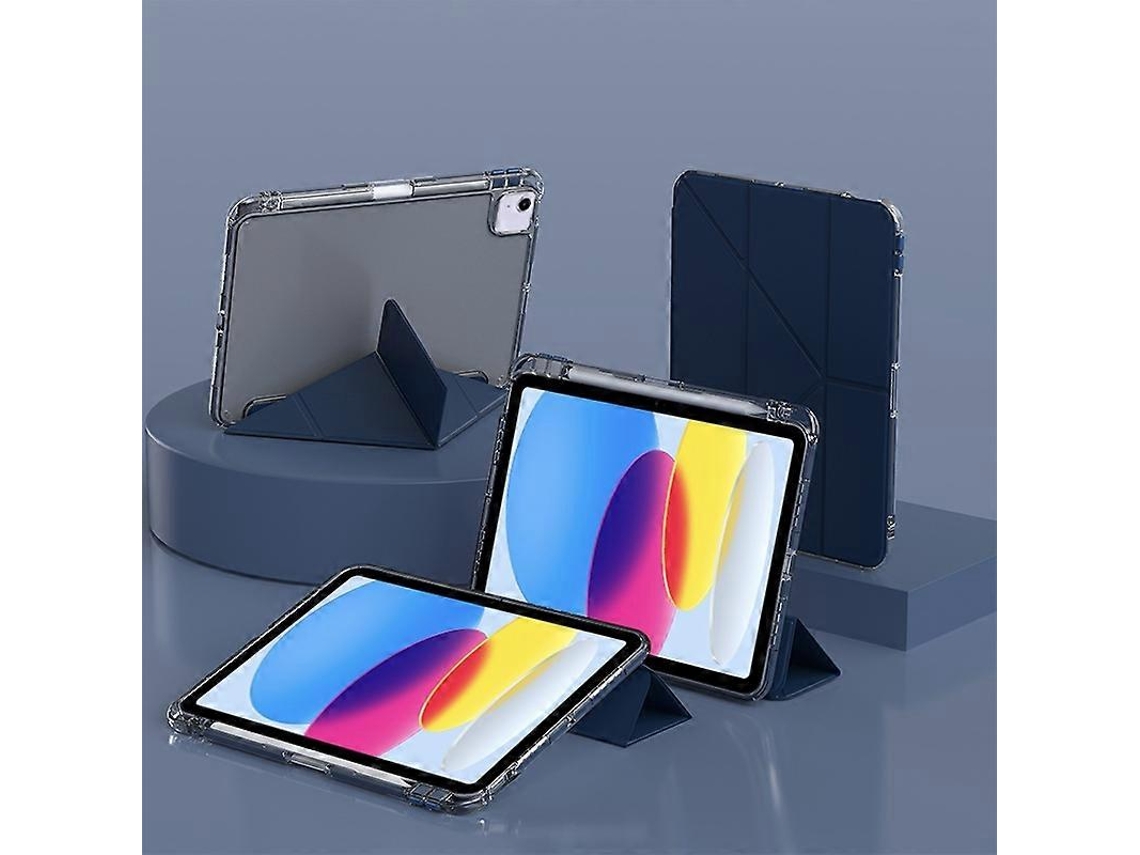 Capa de couro para tablet Webake em formato de Y